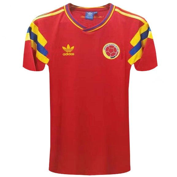 Tailandia Camiseta Columbia 2nd Retro 1990